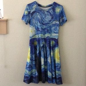 Vincent Van Gogh Swing Dress